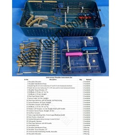High Quality Shoulder Arthroscopy  Instruments Set 